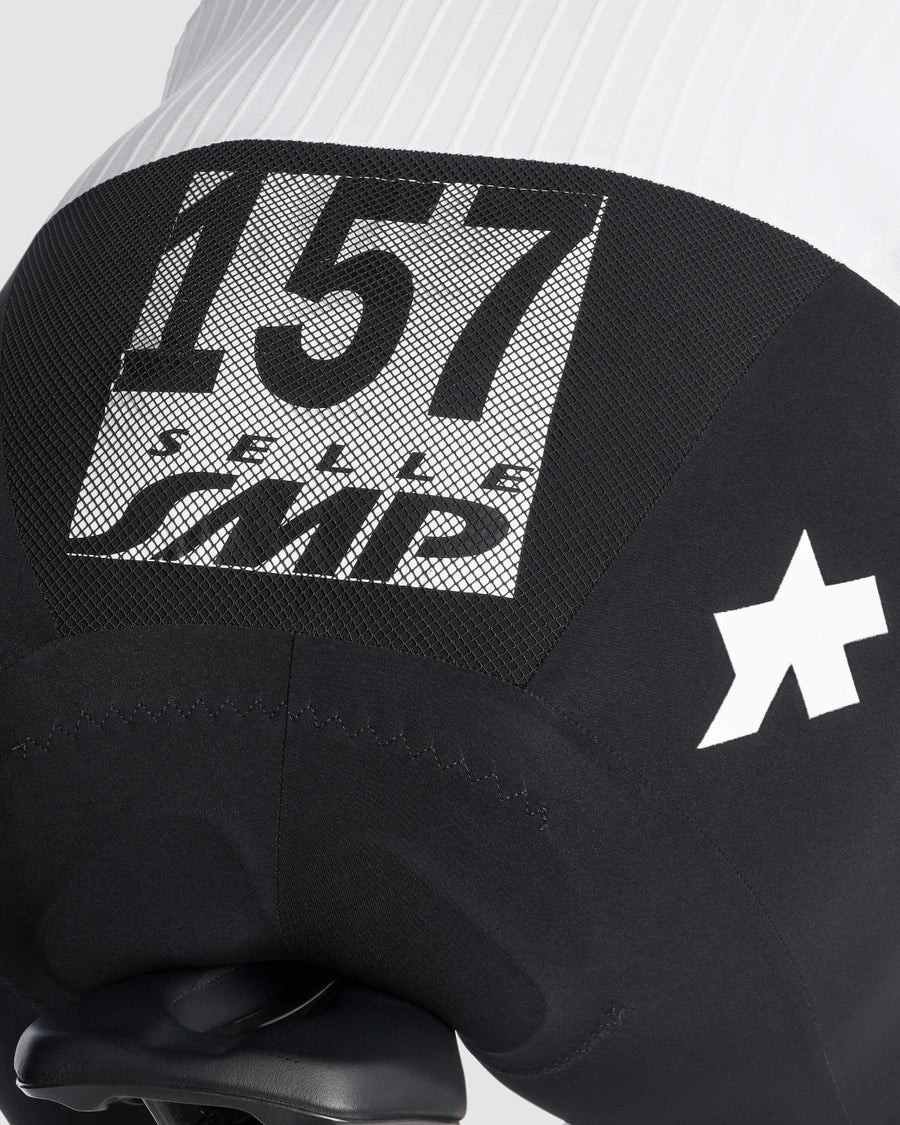 Fato de mergulho ASSOS EQUIPE RS RAPIDFIRE S11 Branco/Preto