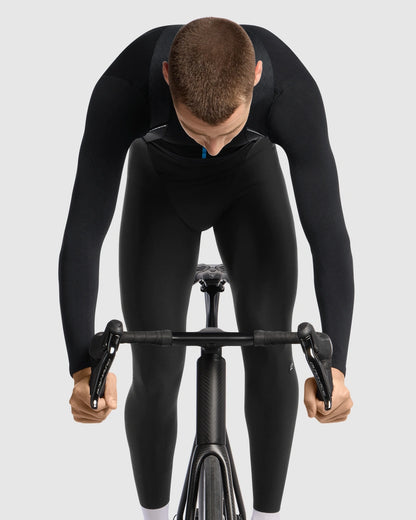 Calção Longo com Bretelles ASSOS ENDURANCE THERMOBOOSTER S11 Preto