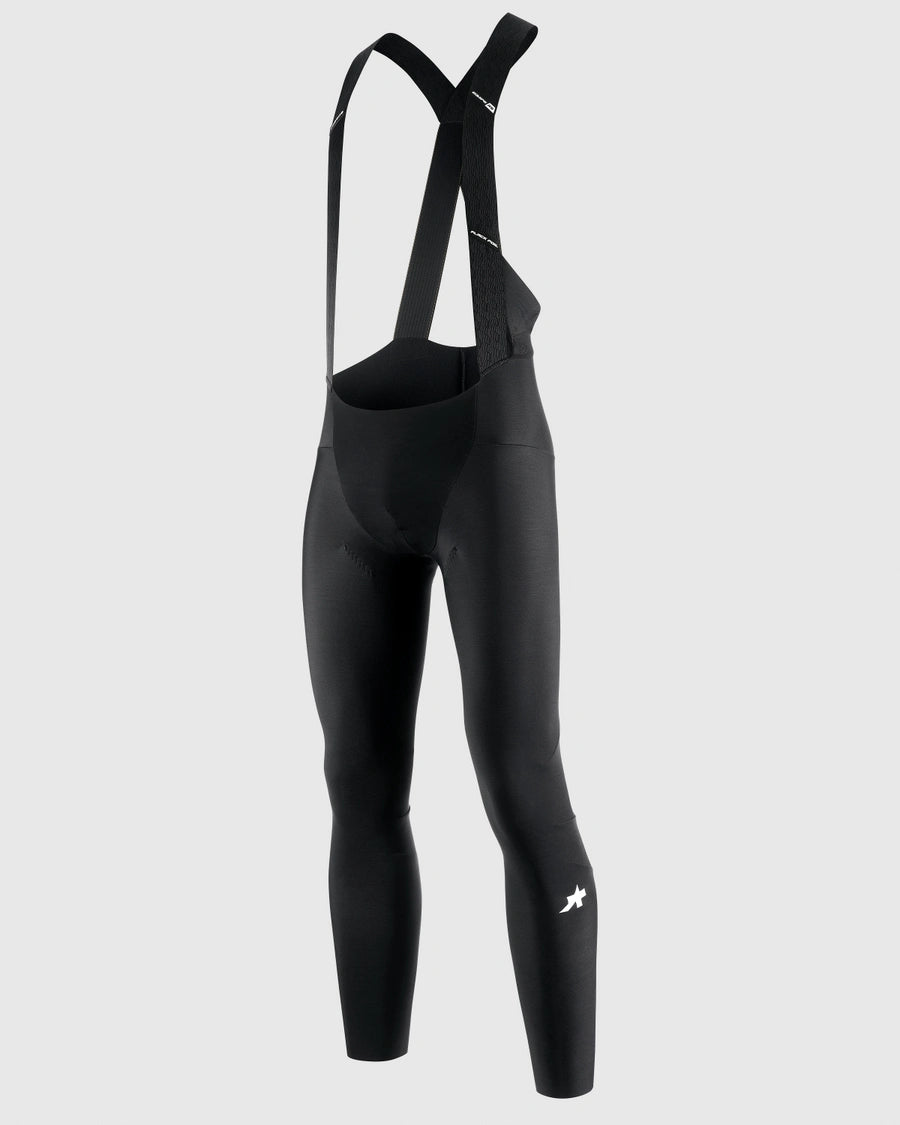 Calção Longo com Bretelas ASSOS EQUIPE RS SPRING FALL S11 EVO Preto
