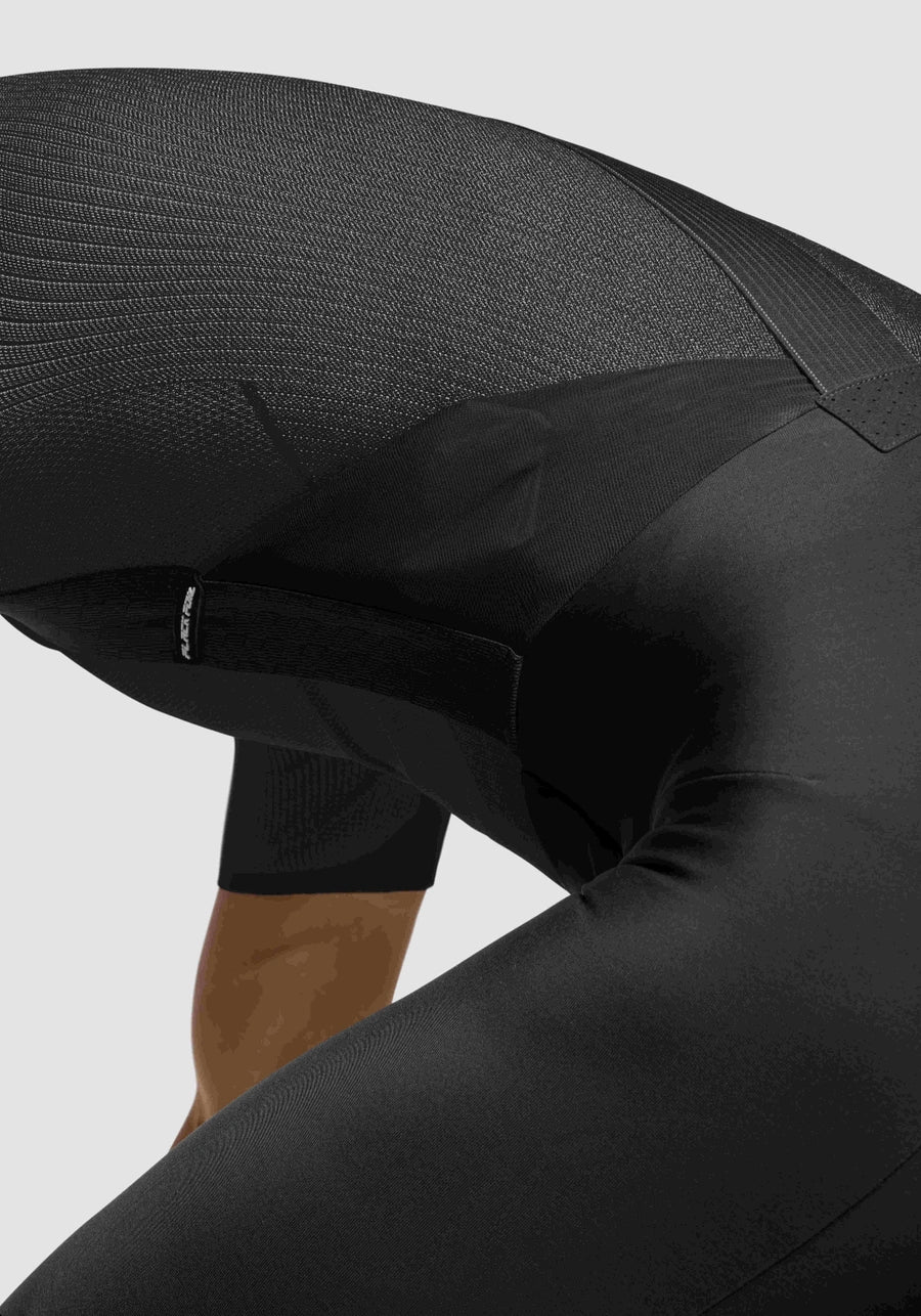 Calção Longo com Bretelas ASSOS EQUIPE RS SPRING FALL S11 EVO Preto