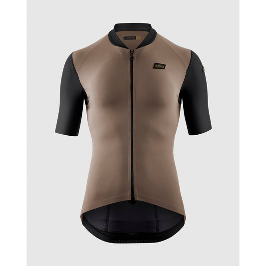 ASSOS EQUIPE RS S11 Camisola de manga curta Preto Bege