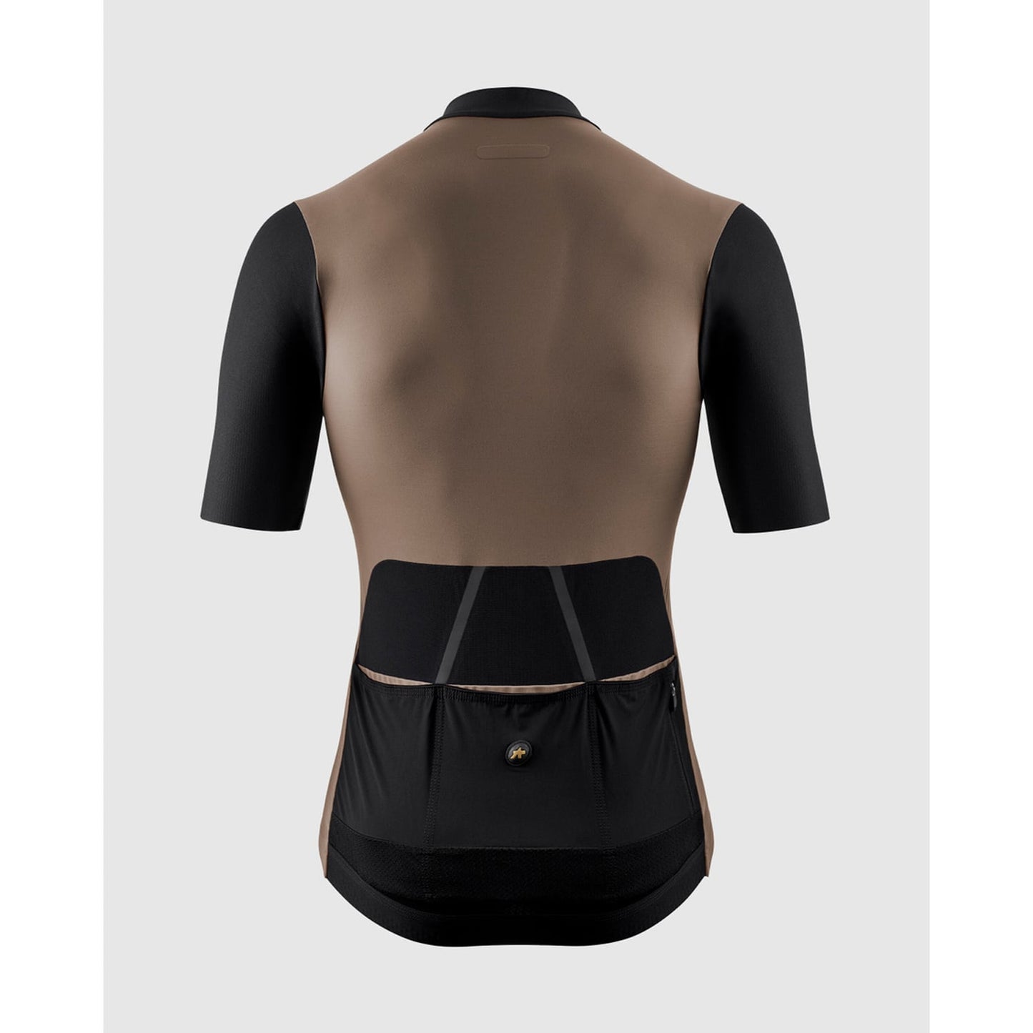 ASSOS EQUIPE RS S11 Camisola de manga curta Preto/Bege