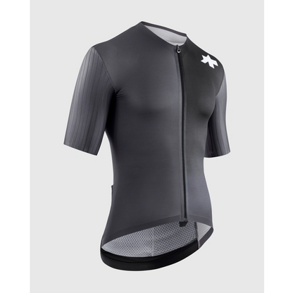 Maillot ASSOS EQUIPE RS S11 Mangas Curtas Cinzento