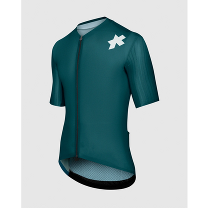 Maillot ASSOS EQUIPE RS S11 Mangas Curtas Petrol