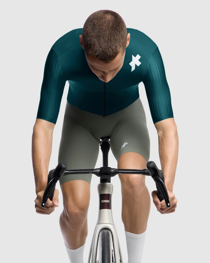 Maillot ASSOS EQUIPE RS S11 Mangas Curtas Petrol