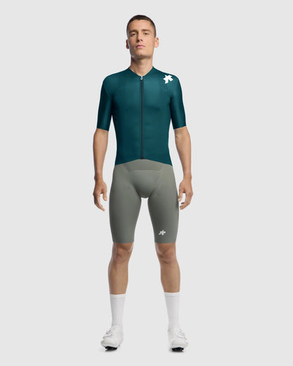 Maillot ASSOS EQUIPE RS S11 Mangas Curtas Petrol