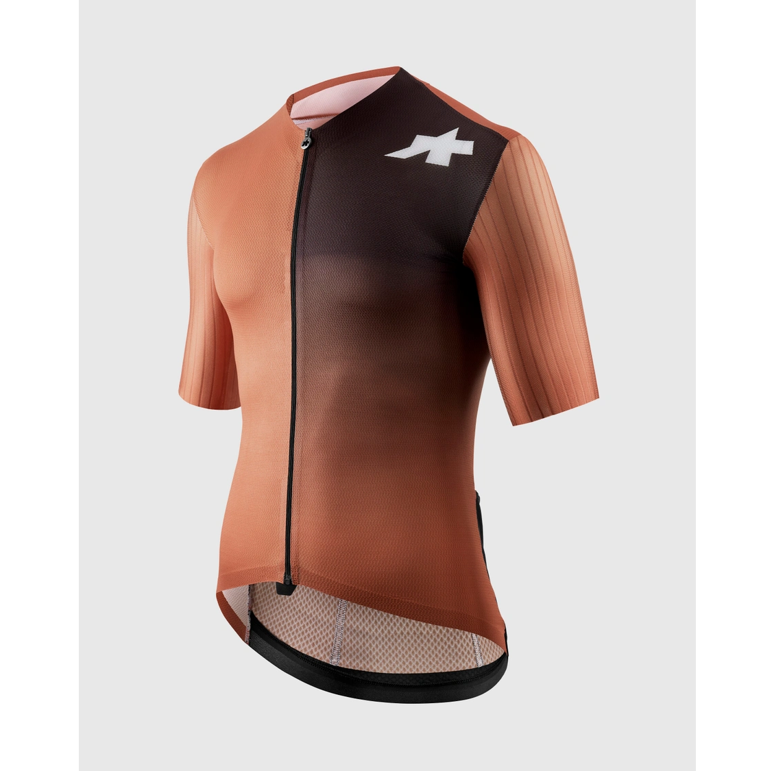ASSOS EQUIPE RS S11 Camisola castanha de manga curta