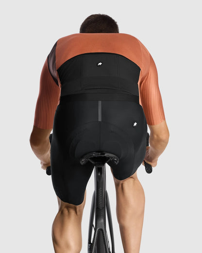 Maillot ASSOS EQUIPE RS S11 Mangas Curtas Castanho