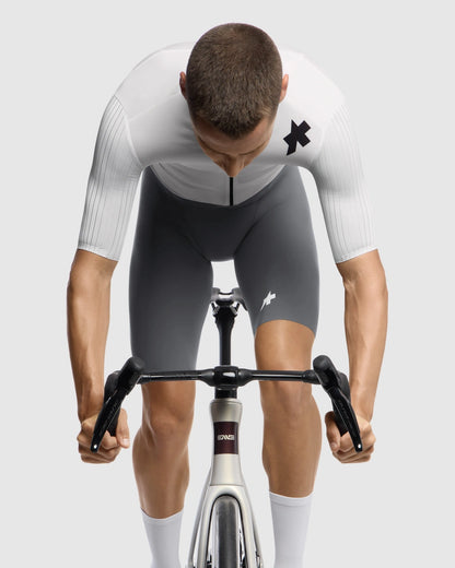 Maillot ASSOS EQUIPE RS S11 Mangas Curtas Branco
