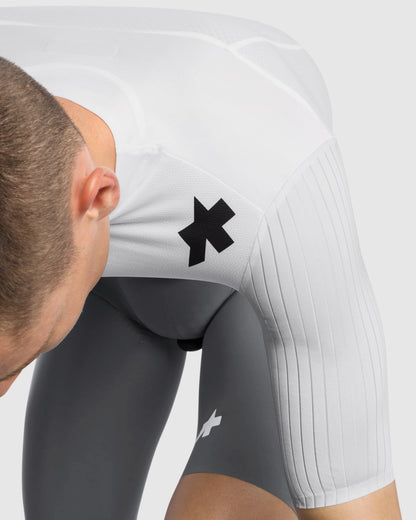 Maillot ASSOS EQUIPE RS S11 Mangas Curtas Branco
