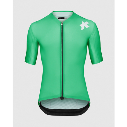 Maillot ASSOS EQUIPE RS S11 Mangas Curtas Verde