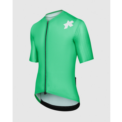 Maillot ASSOS EQUIPE RS S11 Mangas Curtas Verde