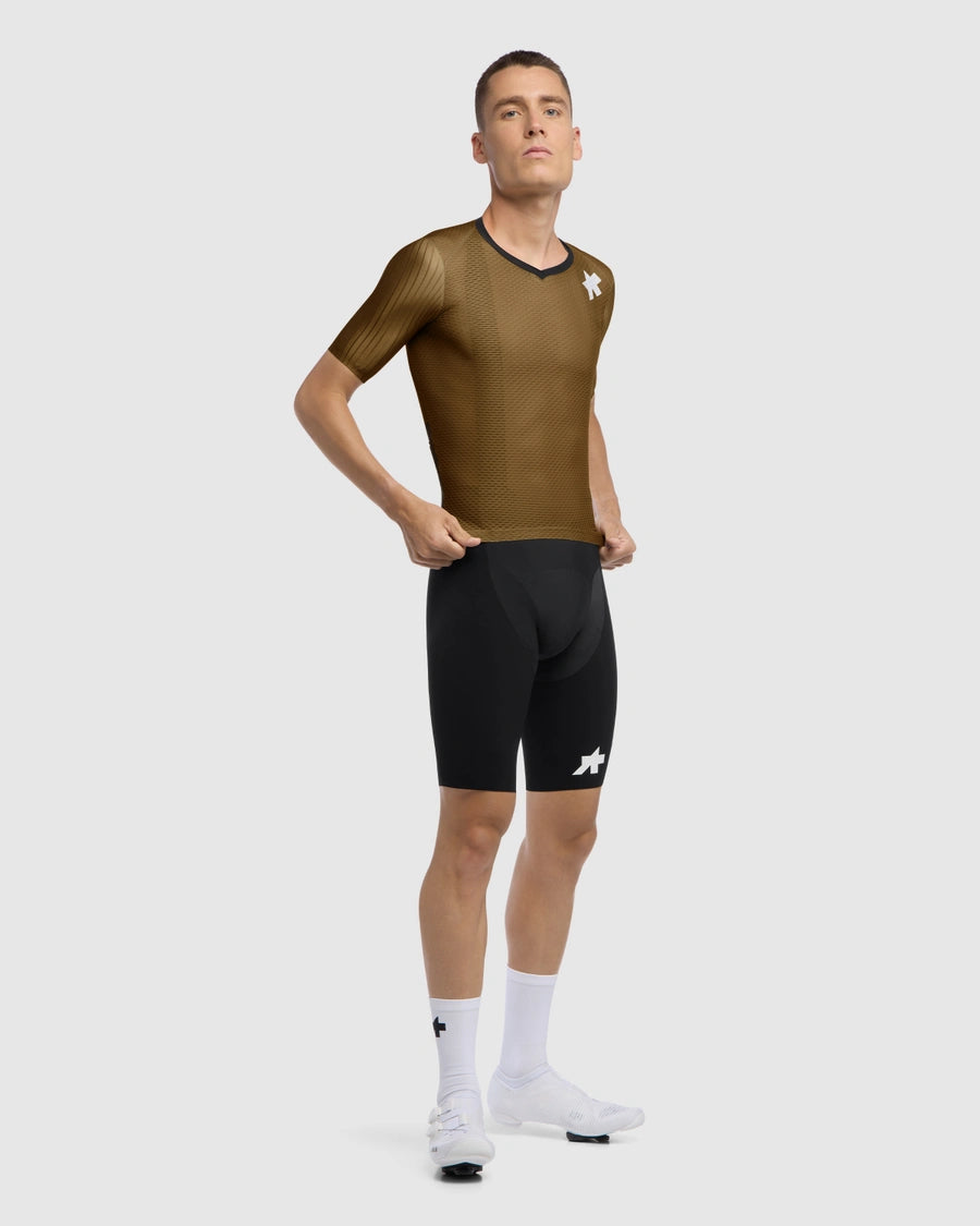 ASSOS EQUIPE RSR S11 Camisola de manga curta Cáqui