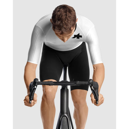 Maillot ASSOS EQUIPE RSR S11 Mangas Curtas Branco