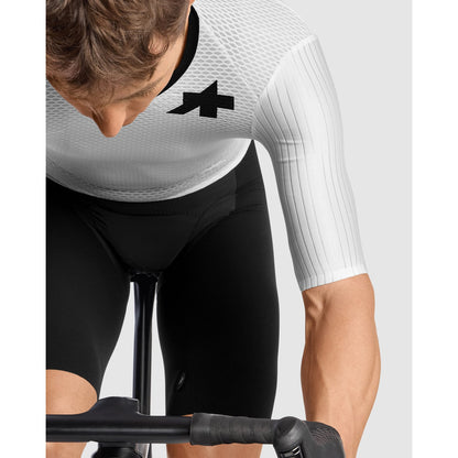 Maillot ASSOS EQUIPE RSR S11 Mangas Curtas Branco