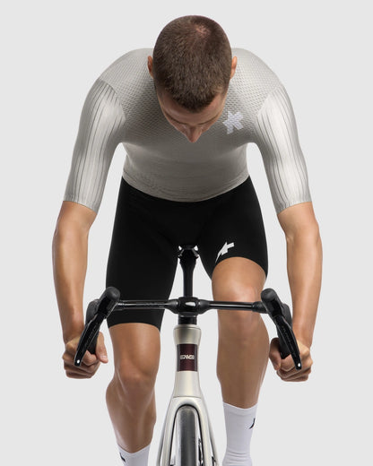 Camisola ASSOS EQUIPE RSR S11 Manches Courtes Cinzento