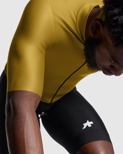 Camisola ASSOS MILLE GT S11 EVO Mangas Curtas Golden Yellow