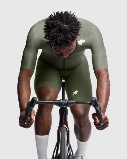 Camisola ASSOS MILLE GT S11 EVO Mangas Curtas Edge Green