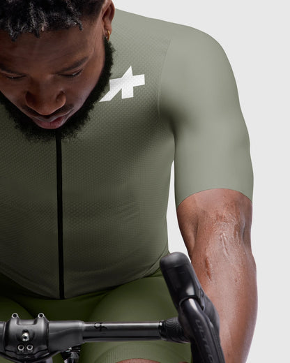Camisola ASSOS MILLE GT S11 EVO Mangas Curtas Edge Green