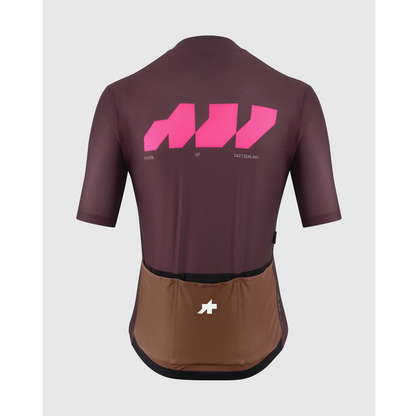 Maillot ASSOS EQUIPE R S11 We are the A Mangas Curtas Bordeaux