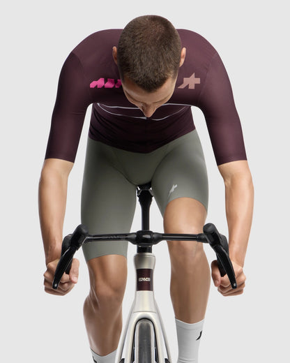 Maillot ASSOS EQUIPE R S11 We are the A Mangas Curtas Bordeaux
