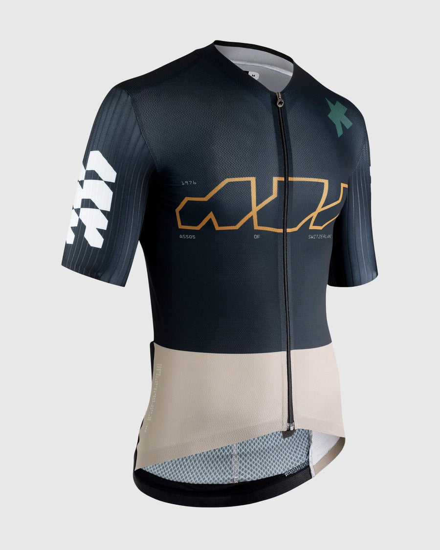 ASSOS EQUIPE RS S11 Something to say Camisola de manga curta azul