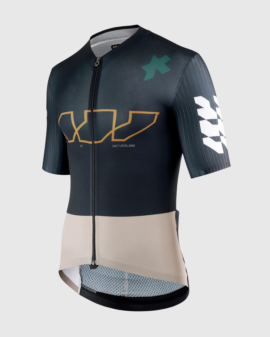 ASSOS EQUIPE RS S11 Something to say Camisola de manga curta azul