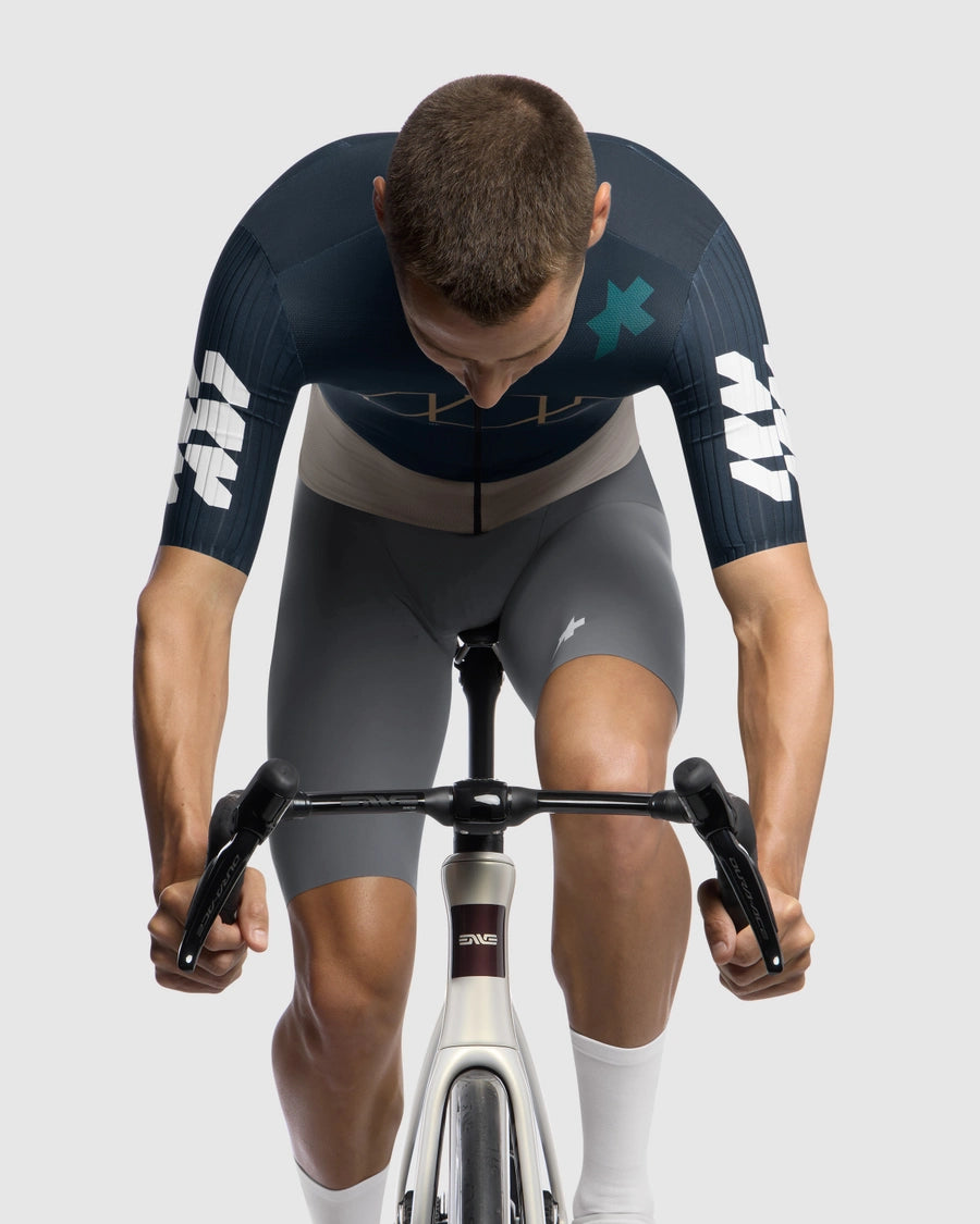 ASSOS EQUIPE RS S11 Something to say Camisola de manga curta azul