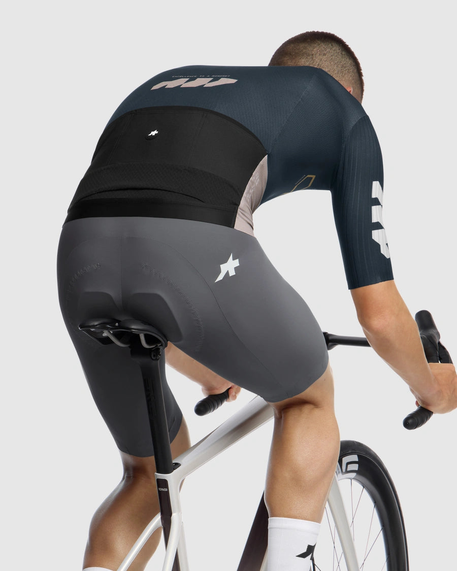 ASSOS EQUIPE RS S11 Something to say Camisola de manga curta azul