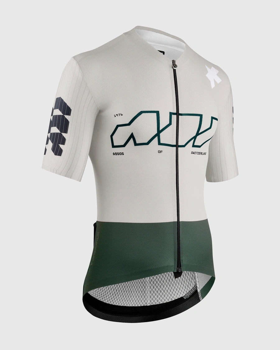 ASSOS EQUIPE RS S11 Something to say Camisola de manga curta branca