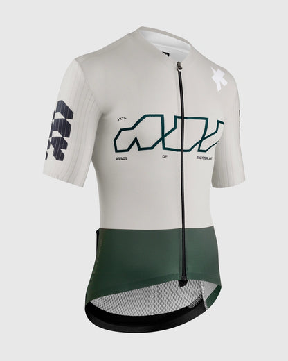 Camisola ASSOS EQUIPE RS S11 Something to Say Mangas Curtas Branco