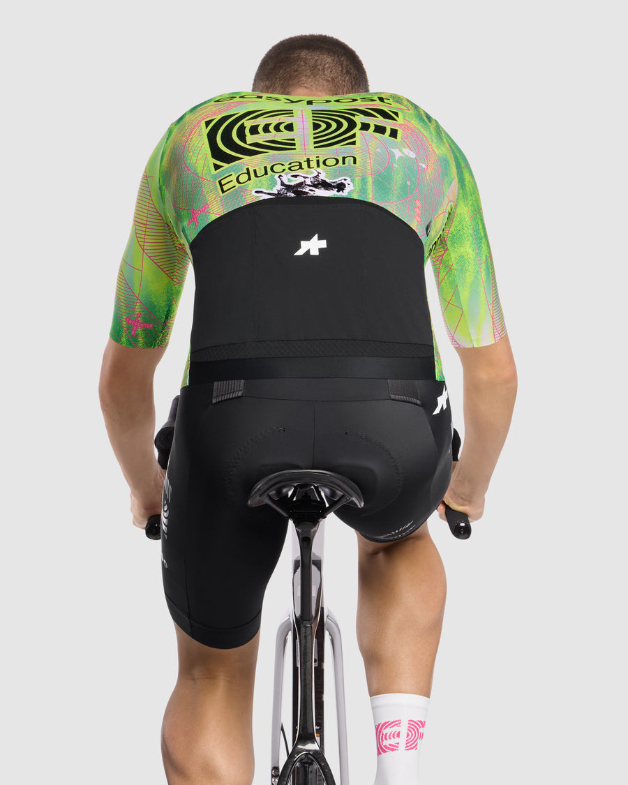 ASSOS MILLE GT EDUCATION FIRST GIRO Jersey Manga curta Preto/Amarelo