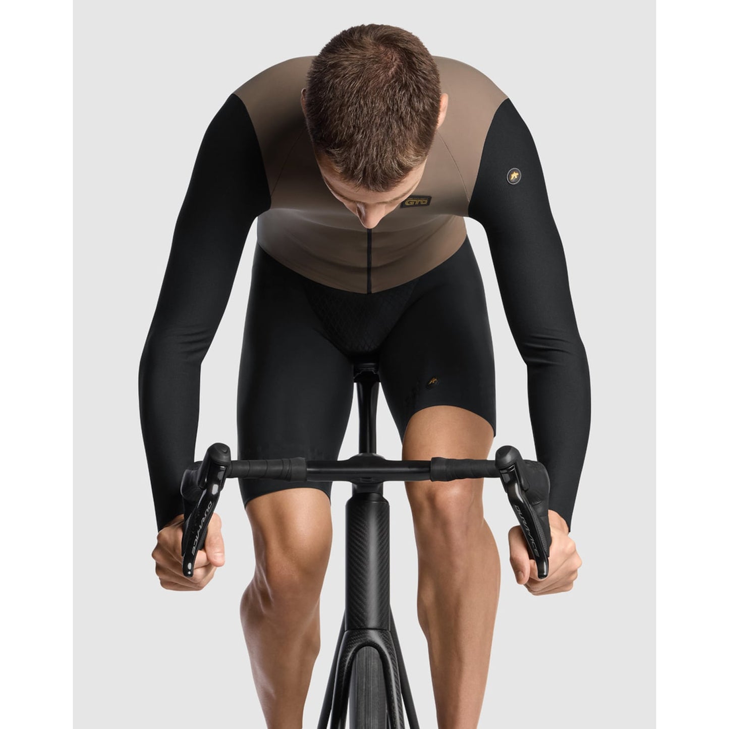 ASSOS MILLE GTO C2 Camisola castanha de manga comprida