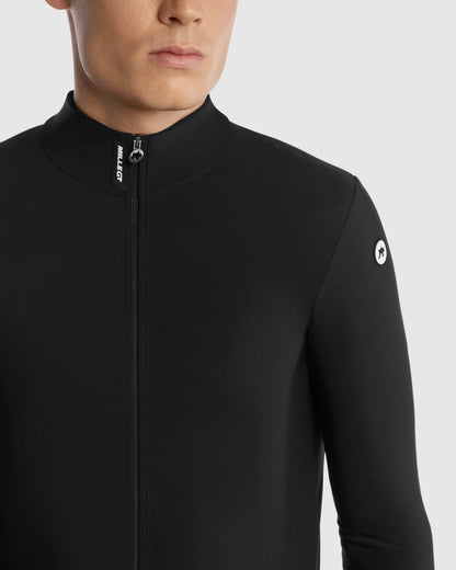 Camisola ASSOS MILLE GT SPRING FALL C2 Mangas Compridas Preto
