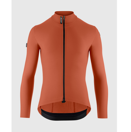 ASSOS MILLE GT Manga comprida C2 Camisola castanha ferrugenta