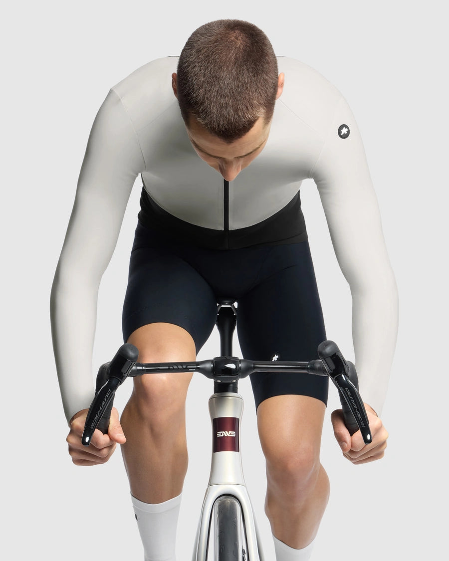 Camisola ASSOS EQUIPE R SPRING FALL S11 Mangas Compridas Branca