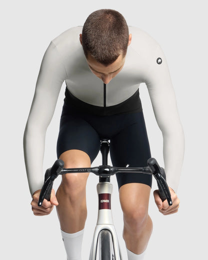 Camisola ASSOS EQUIPE R SPRING FALL S11 Mangas Compridas Branca