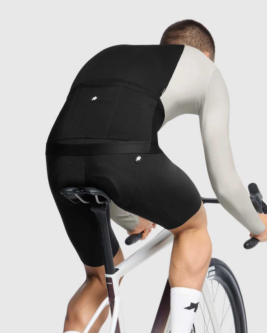 Camisola ASSOS EQUIPE R SPRING FALL S11 Mangas Compridas Branca