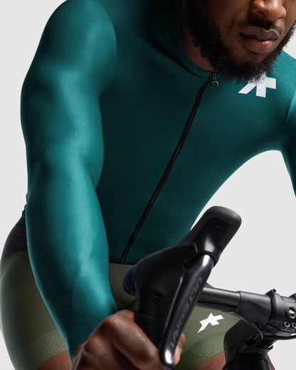 Maillot ASSOS MILLE GT S11 EVO Mangas Longas Petrol