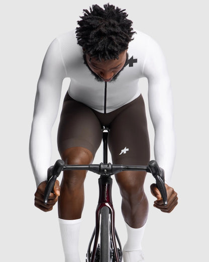 Maillot ASSOS MILLE GT S11 EVO Mangas Compridas Branco