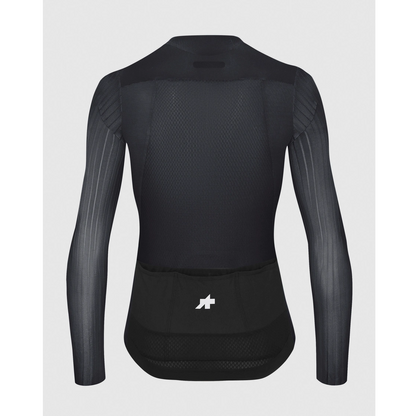 Maillot ASSOS EQUIPE RS S11 Mangas Compridas Preto/Cinzento