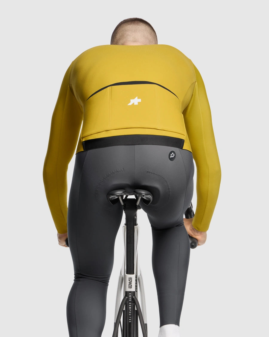 Maillot ASSOS MILLE GT SPRING FALL S11 Mangas Longas Amarelo
