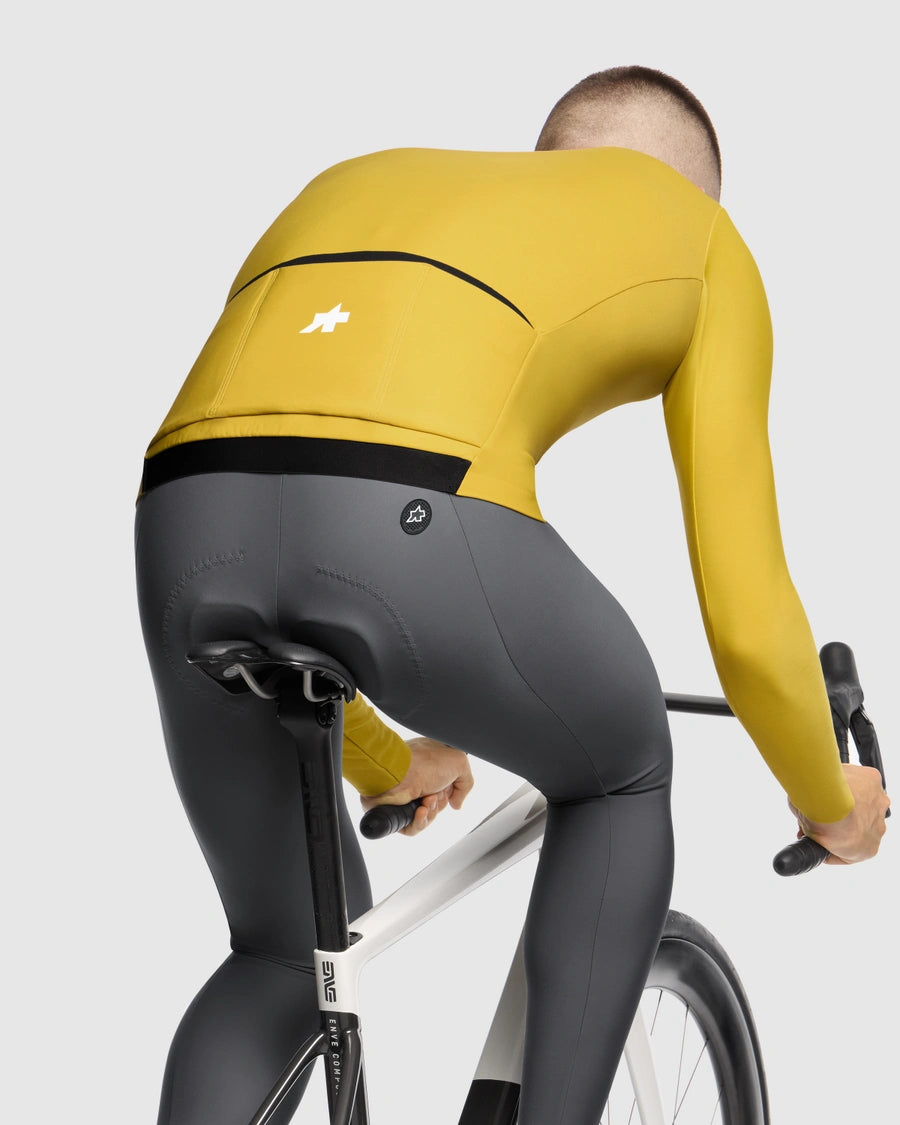 Maillot ASSOS MILLE GT SPRING FALL S11 Mangas Longas Amarelo