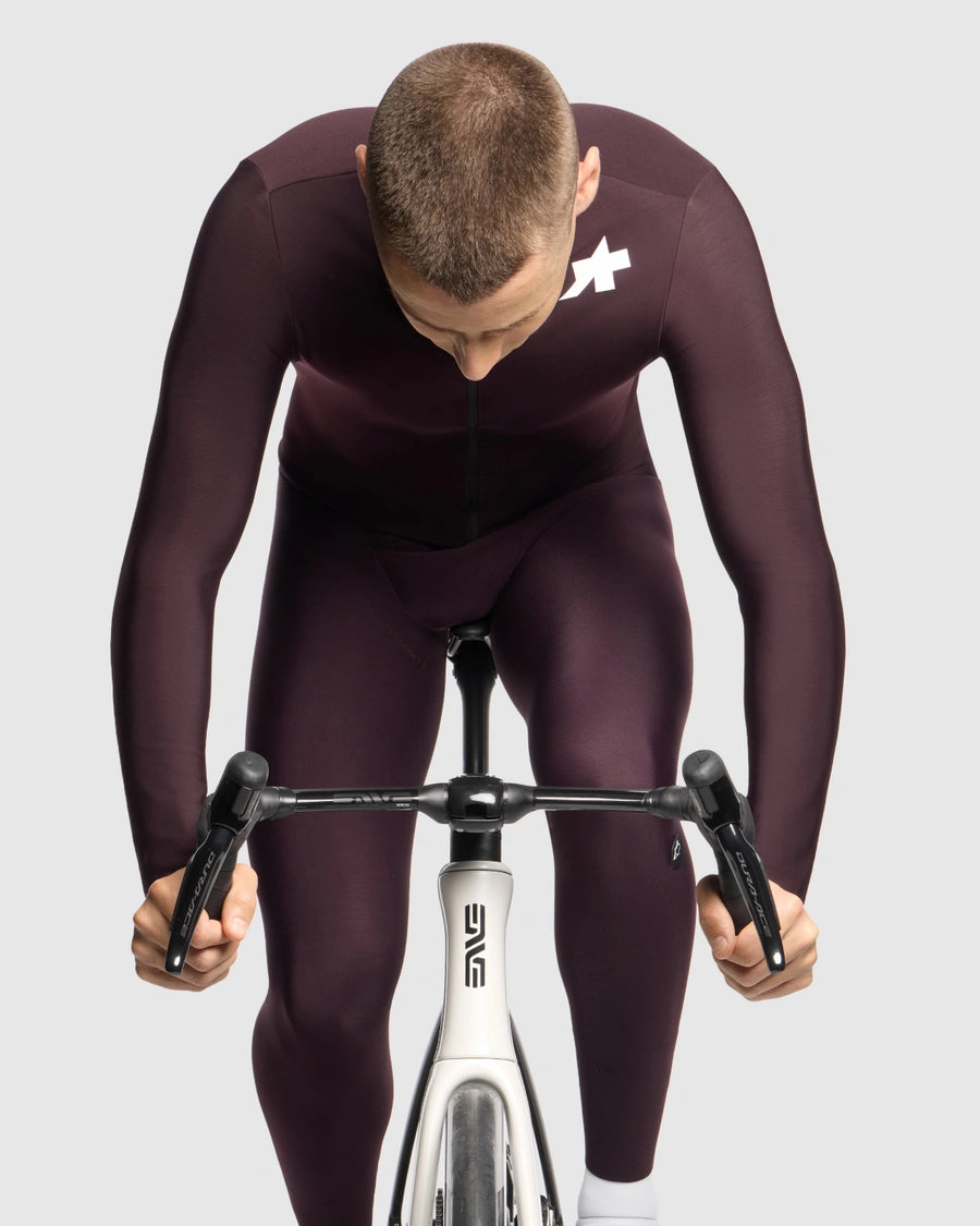 Camisola ASSOS MILLE GT SPRING FALL S11 Mangas Compridas Castanho