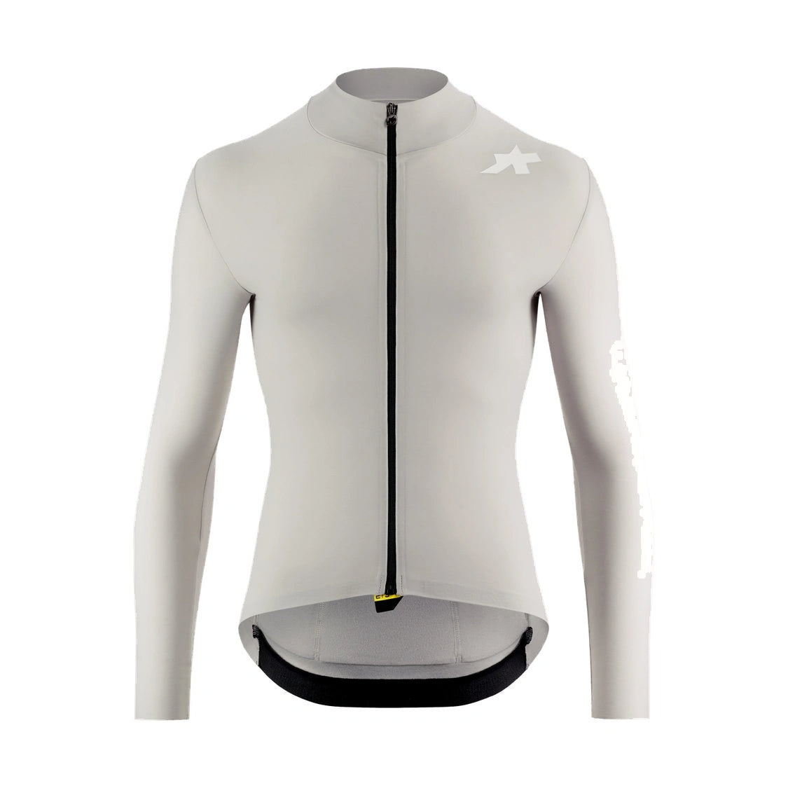 Camisola ASSOS MILLE GT SPRING FALL S11 Mangas Compridas Branco