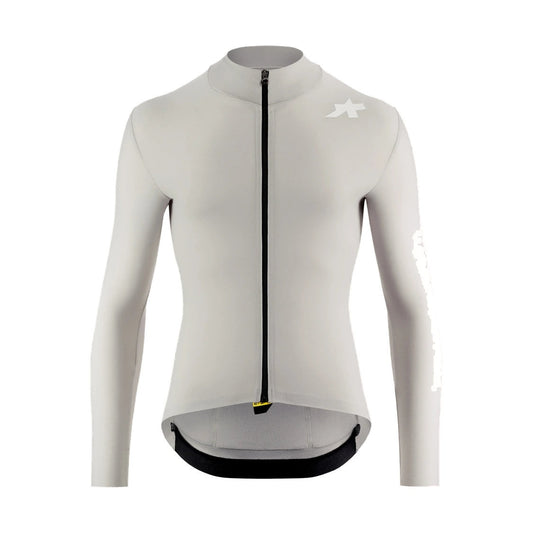 Camisola ASSOS MILLE GT SPRING FALL S11 Mangas Compridas Branco