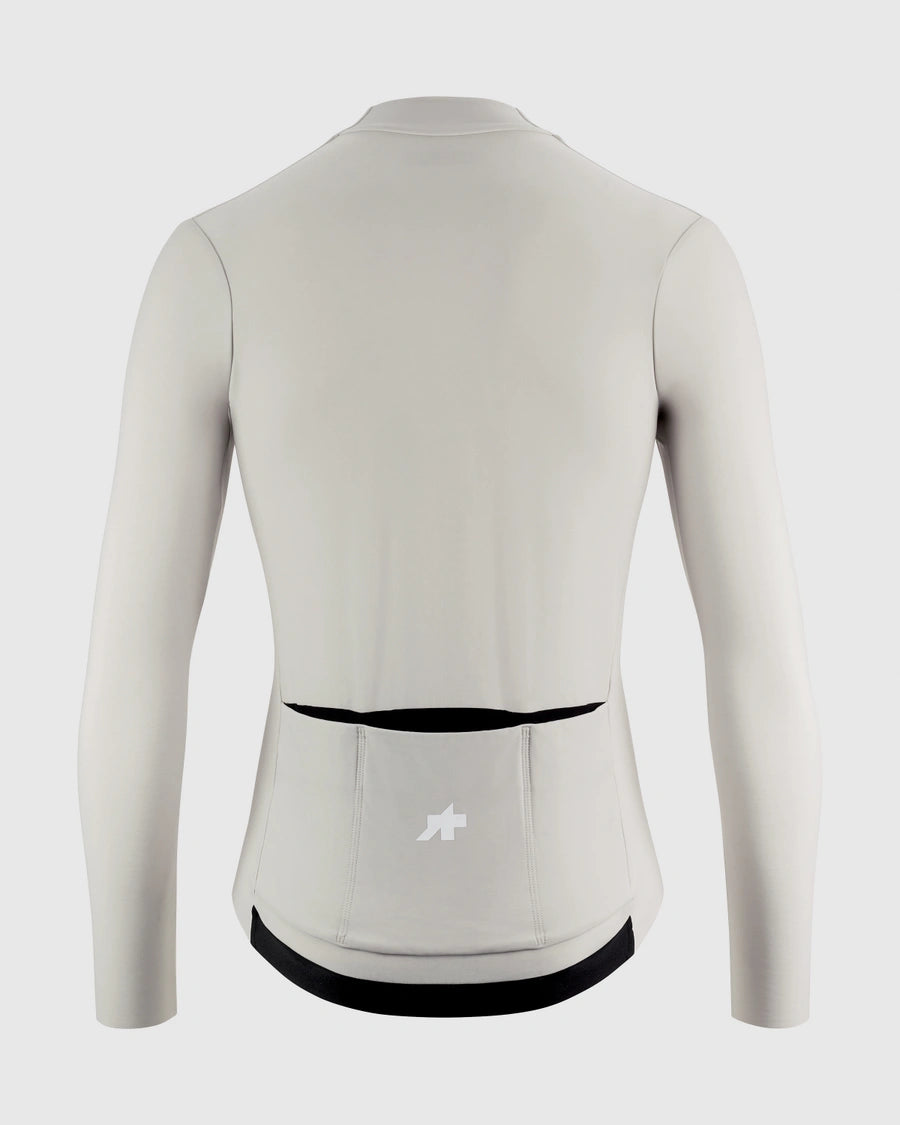 Camisola ASSOS MILLE GT SPRING FALL S11 Mangas Compridas Branco