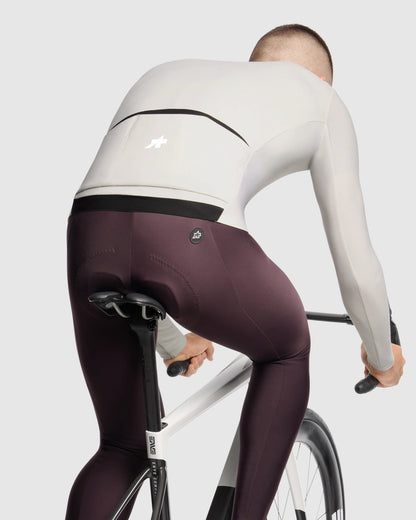 Camisola ASSOS MILLE GT SPRING FALL S11 Mangas Compridas Branco