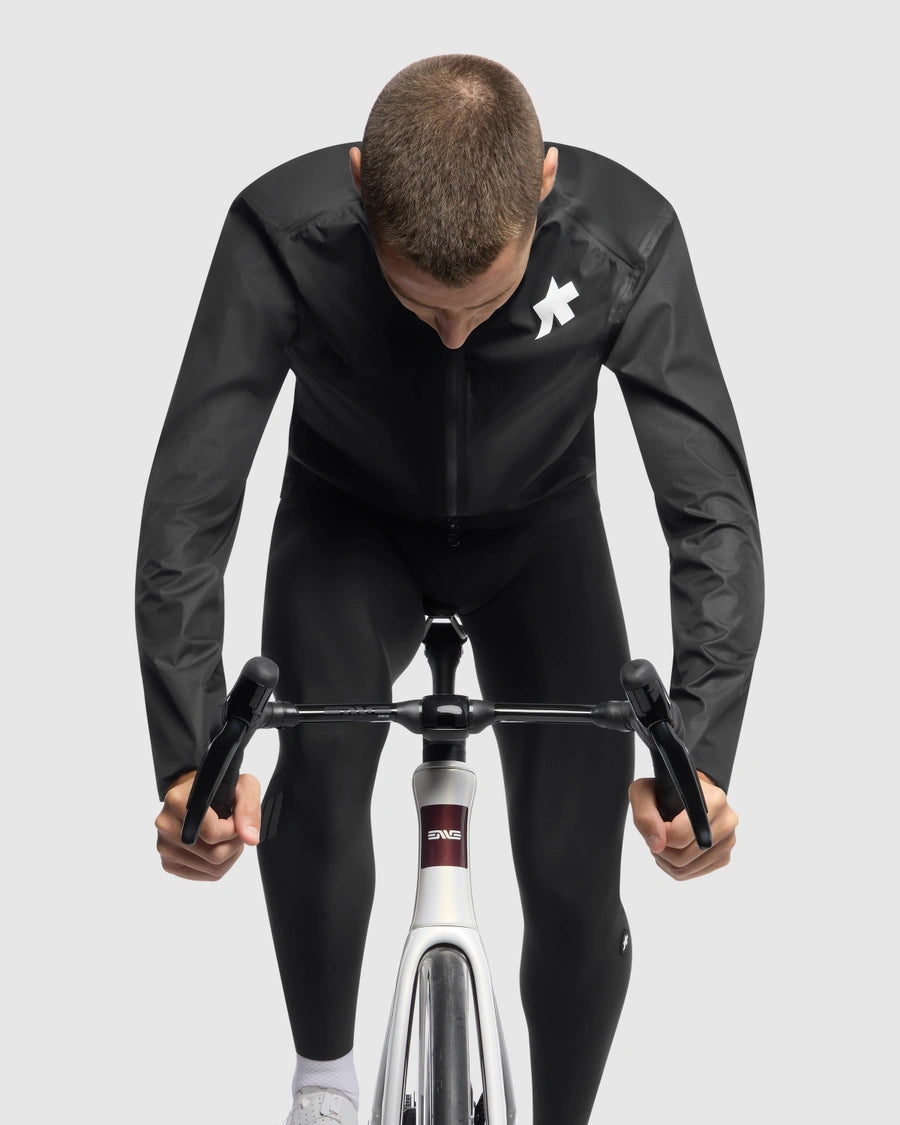 Casaco ASSOS EQUIPE RS SCHLOSSHUND RAIN S11 Preto