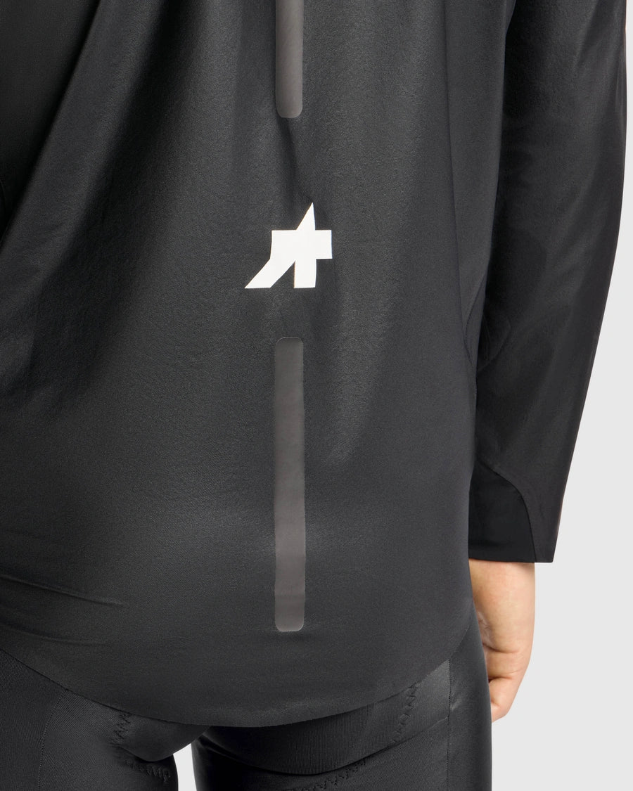 Casaco ASSOS EQUIPE RS SCHLOSSHUND RAIN S11 Preto